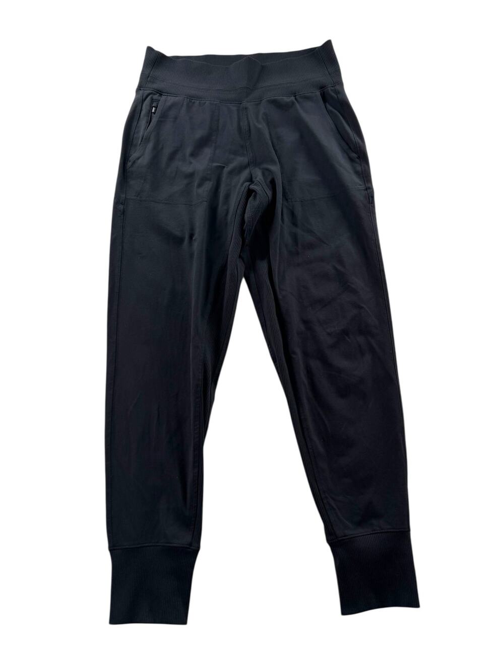 Athleta Venice High Rise Joggers S Black Athleisure Pants Casual Lounge Travel